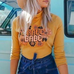 Dazey LA Brave Babe Long Sleeve Shirt